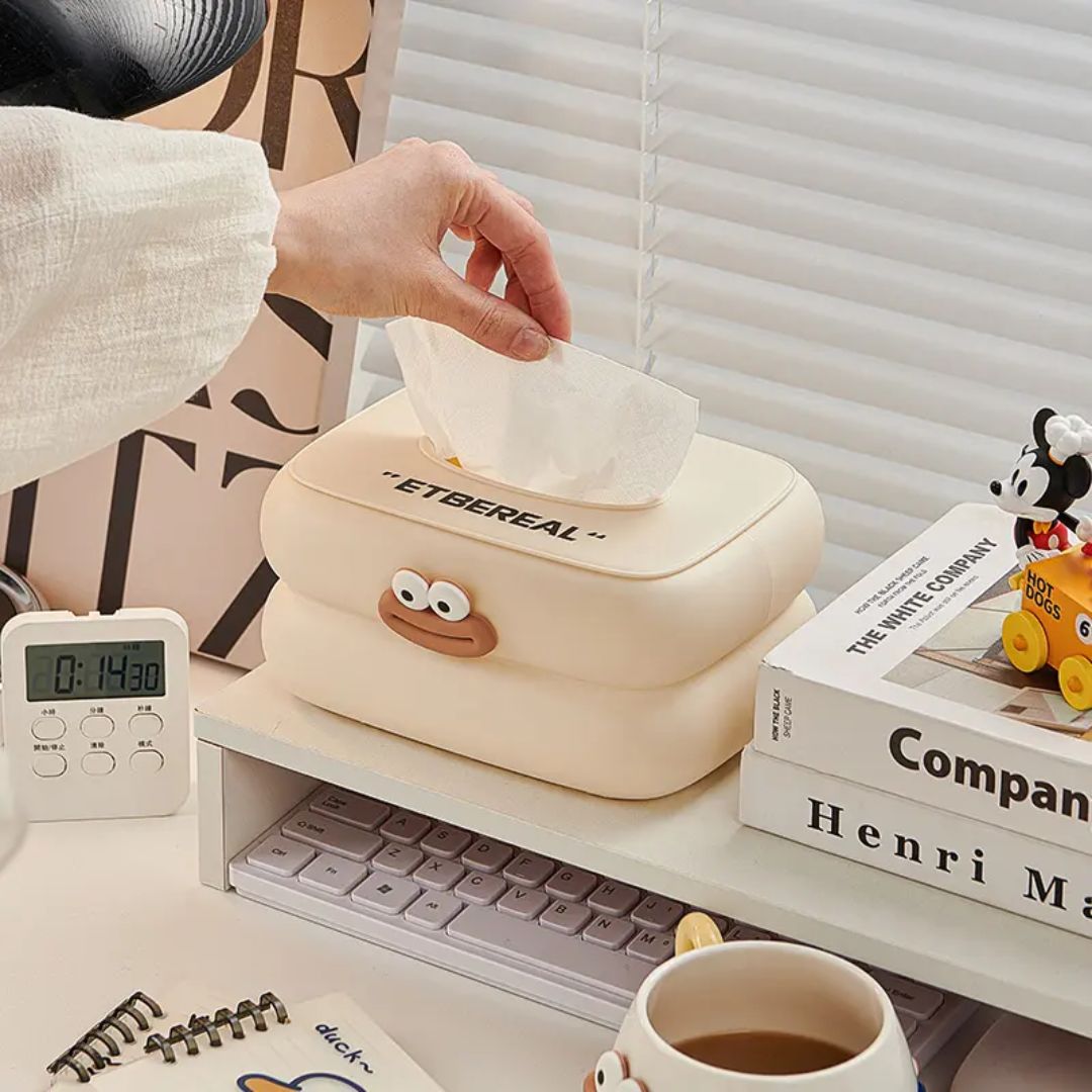 Premium Pastel Tissue Box image 1