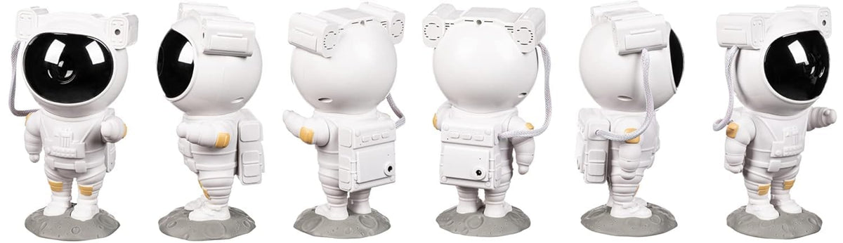Astronaut Galaxy Star Projector: 360° Rotating Nebula Night Light with Remote Control image 2