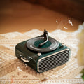 Classic Record Player Style Bluetooth Speaker image 0
