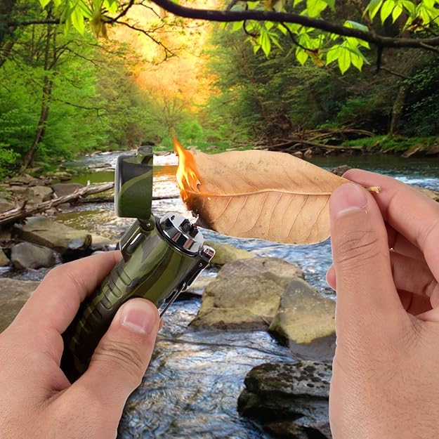 Military ARC Lighter with LED image 4