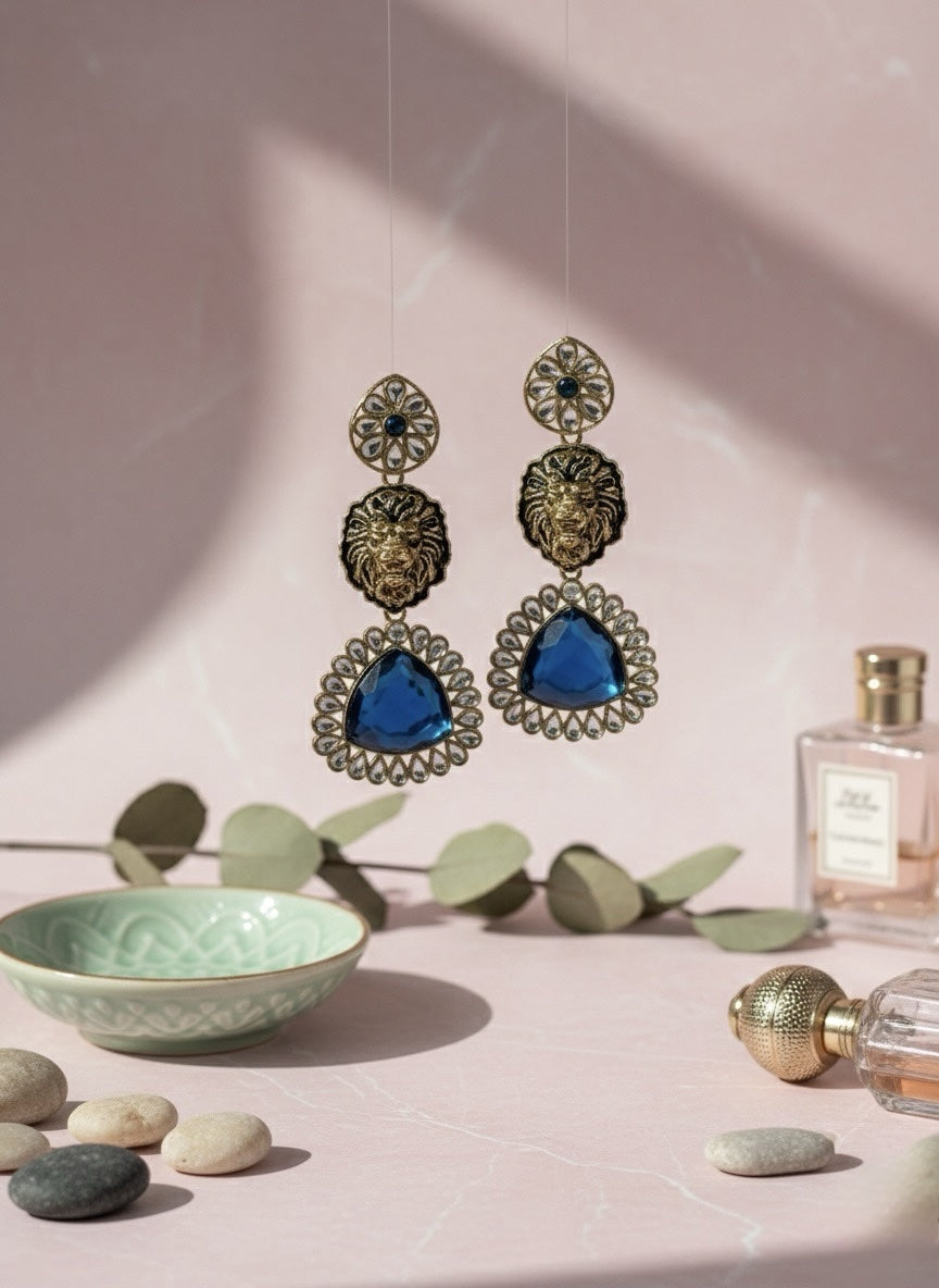 Statement Drop Earrings | Antique Fashion Jewelry image