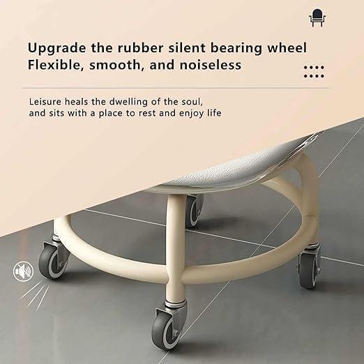Acrylic 360° Rotatable Chair | Mini Swivel Chair image 2