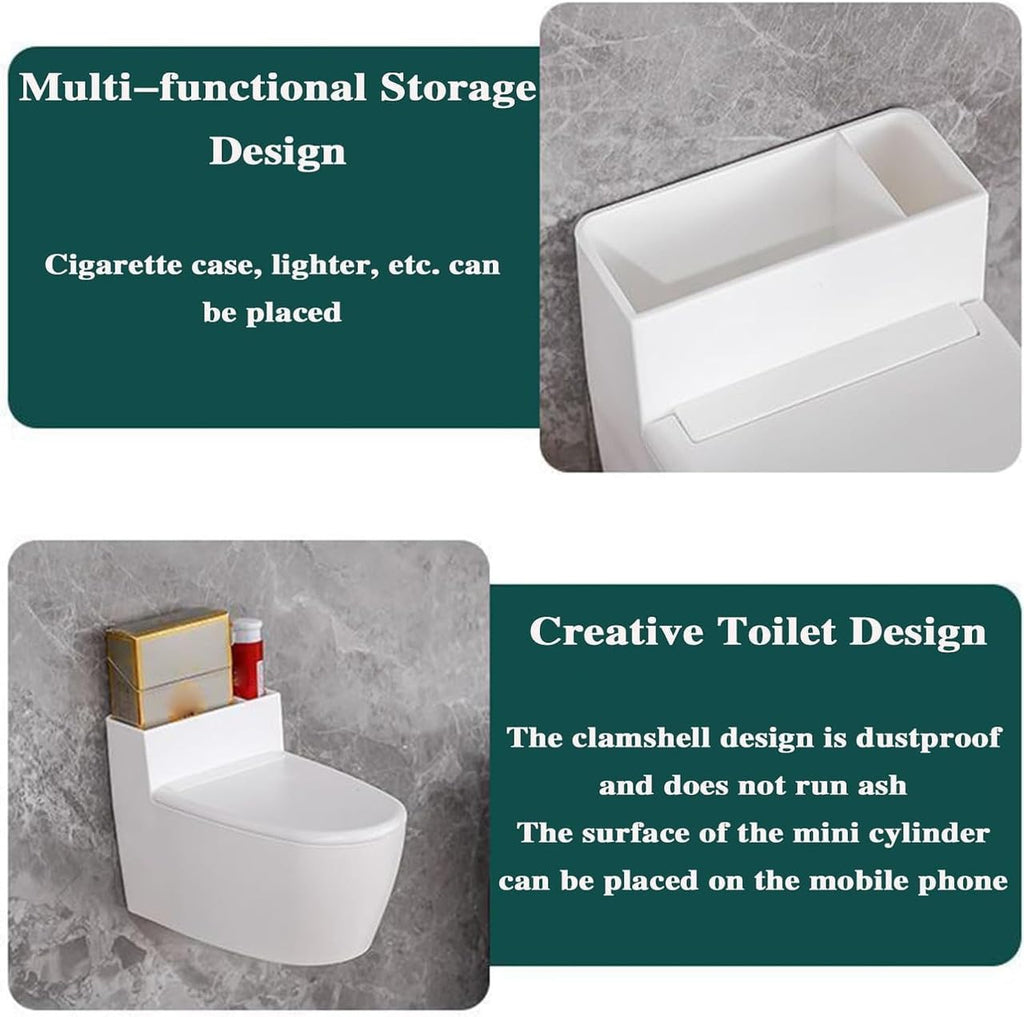 Ashtray for Cigarette – Creative Toilet Shape Design image 4