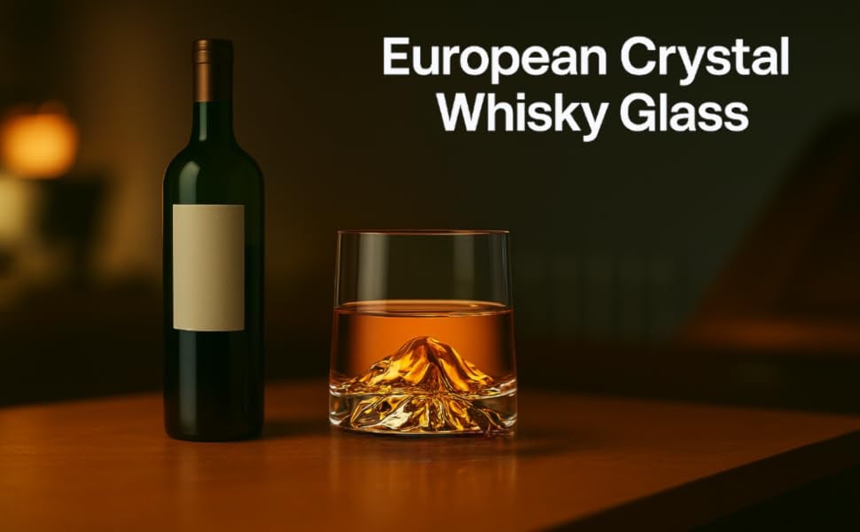 Mountain Whiskey Glass – 3D Mount Everest Whiskey Glass 230ml image 6