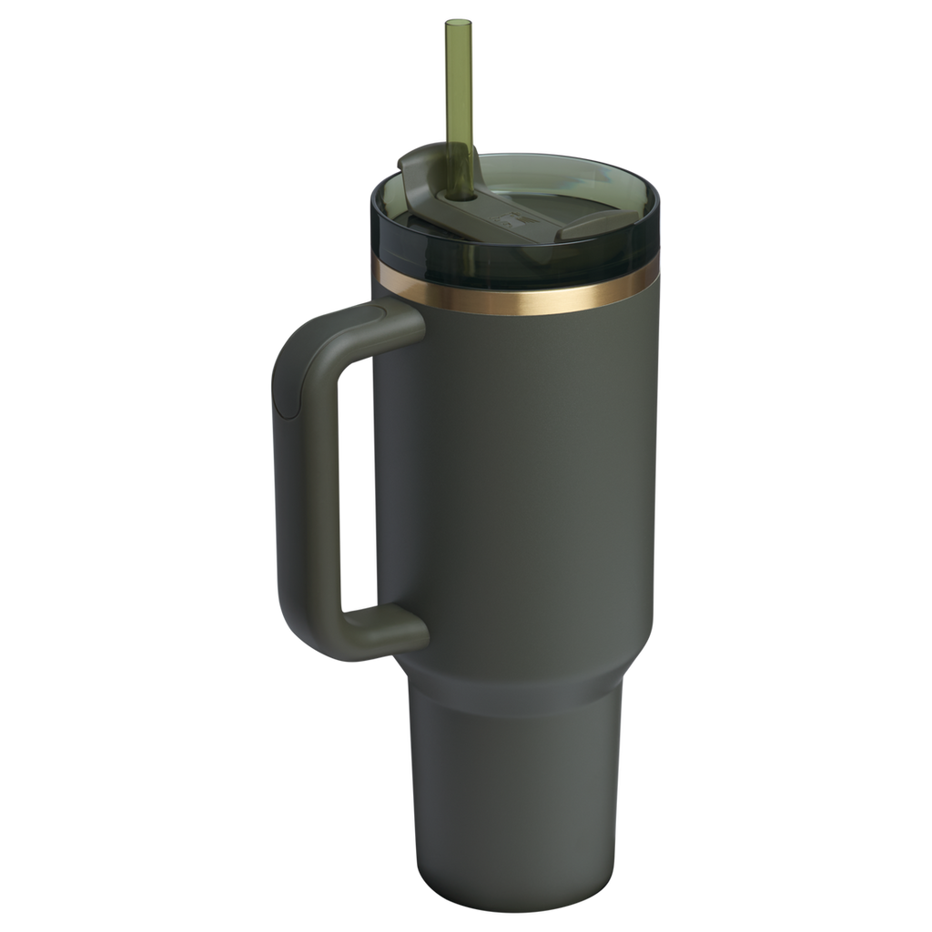 Stanley Flip Straw ProTour Quencher - 40oz | Limited Edition GREEN RARE image 2