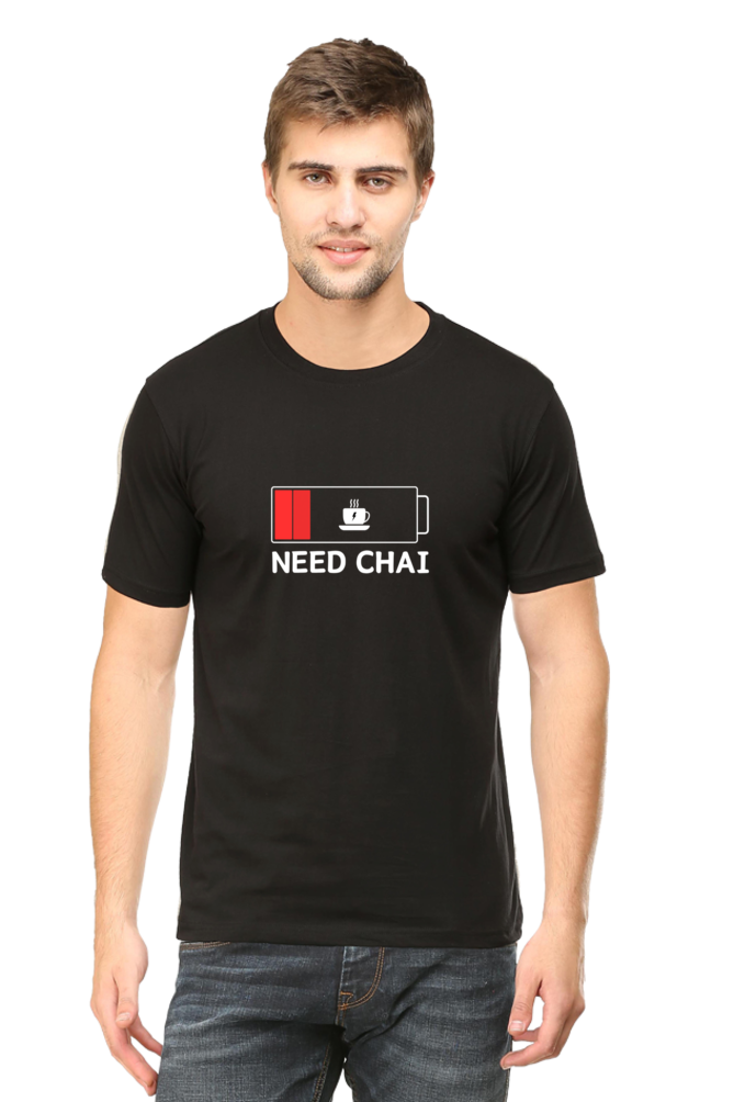 Need Chai Regular Chest Printed Tshirt