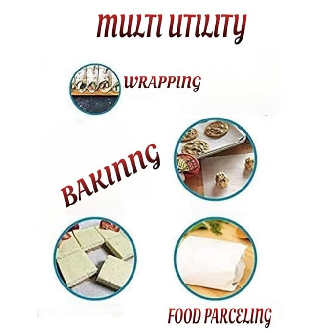 Half KG Butter Paper Roll 50 Meters image 6