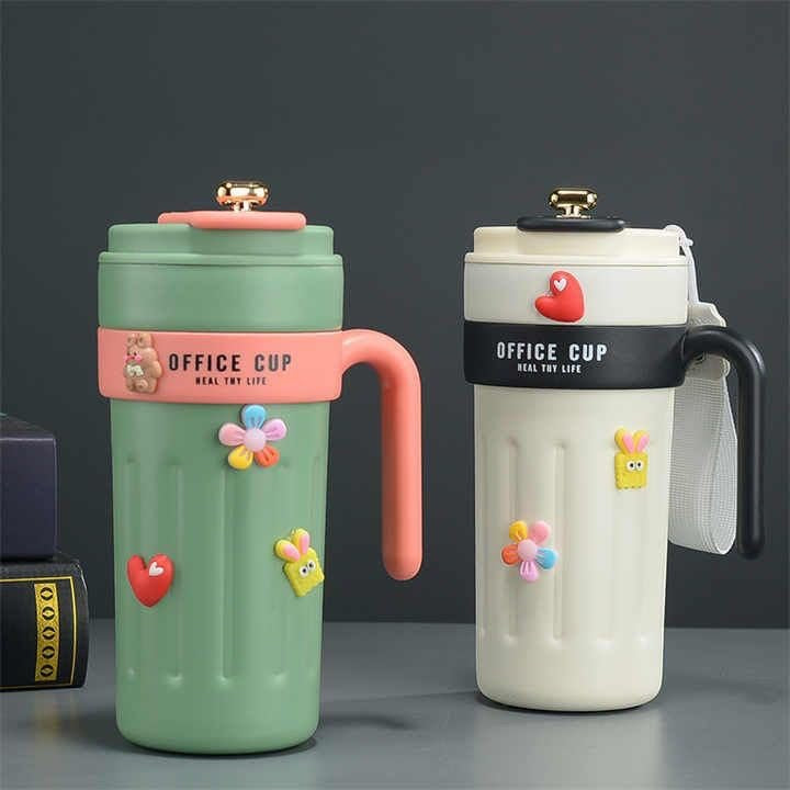 Temperature Display Mug – Smart 650ml Stainless Steel Travel Mug with LED Display image 4