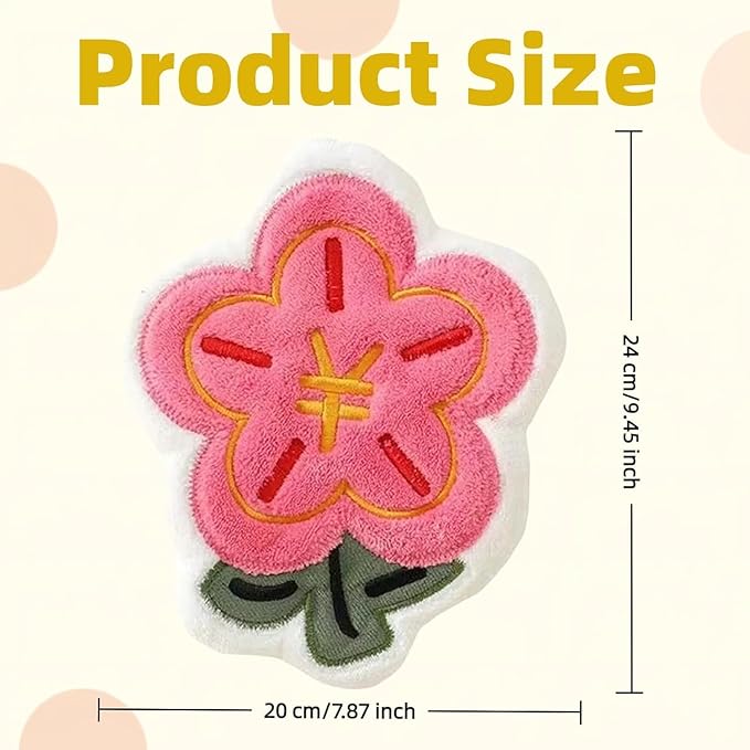 Cute Hanging Flower Design Hand Towels image 6