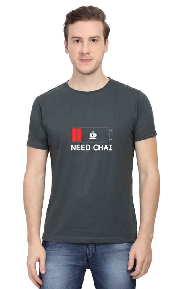 Need Chai Regular Chest Printed Tshirt