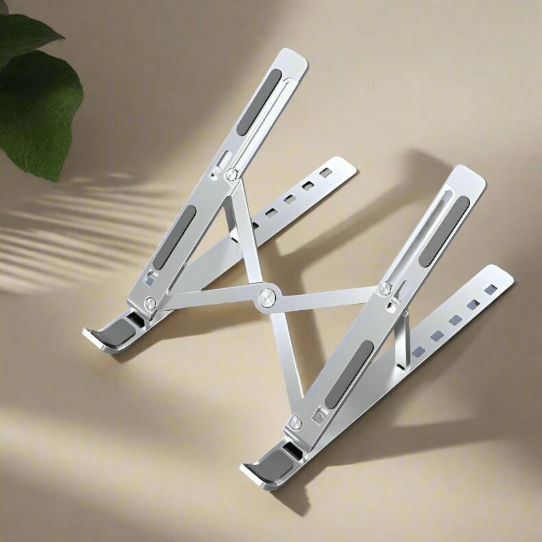 Adjustable Laptop Stand – Foldable Aluminum Laptop Stand for Laptops Up to 17 Inch image 0