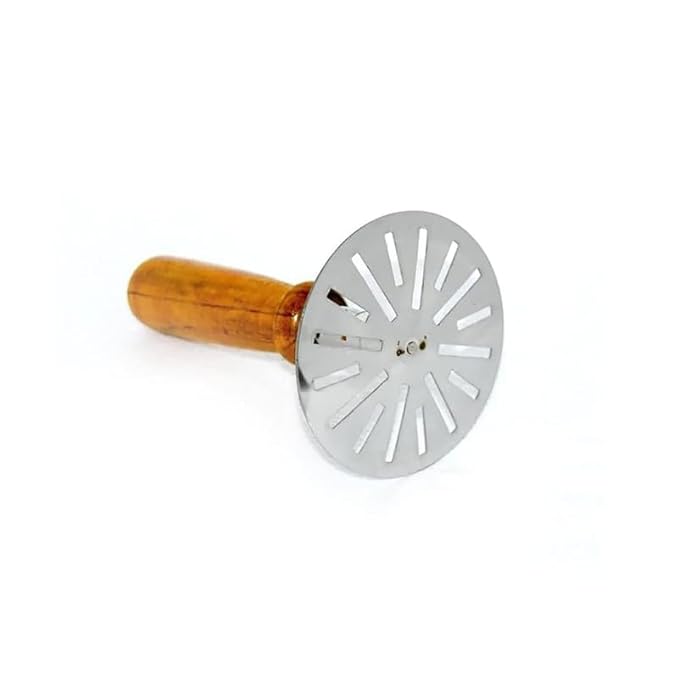 Vegetable - Potato - Pav Bhaji Masher with Wooden Handle image 4