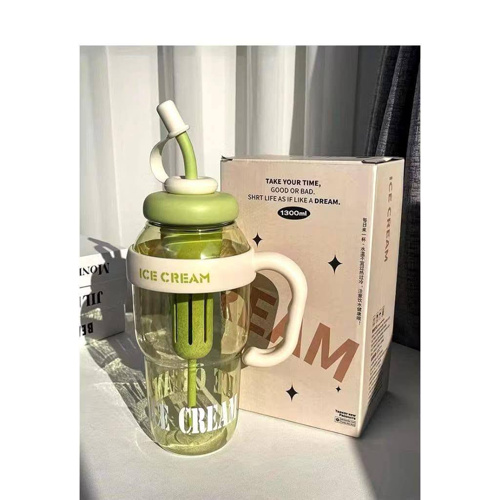 Cute 1300ML Water Bottle, Tumbler image 1