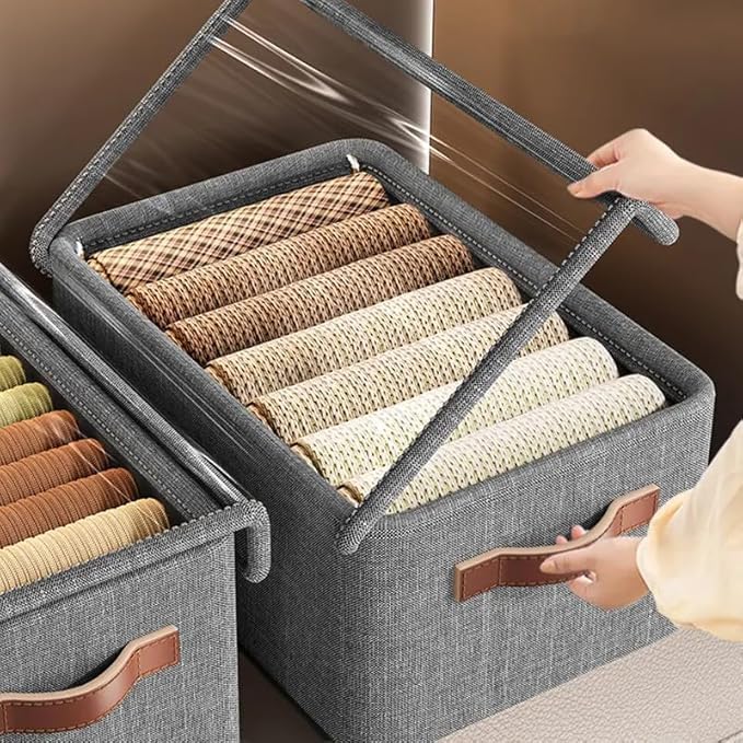26L Capacity Rectangular Wardrobe Foldable Organizer image 0