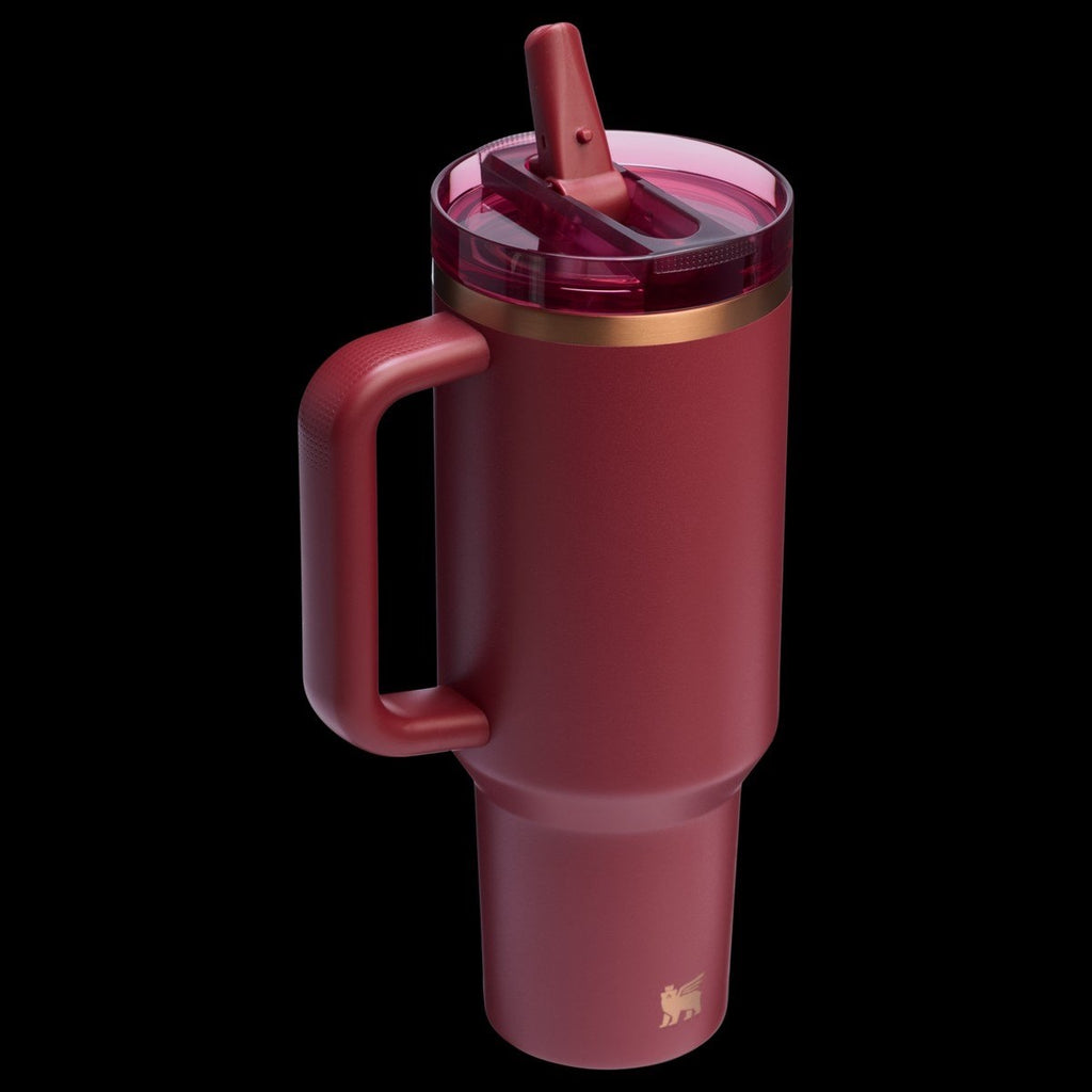 Stanley Flip Straw Tumbler – Stanley ProTour Quencher 40oz Limited Edition Wine image 4