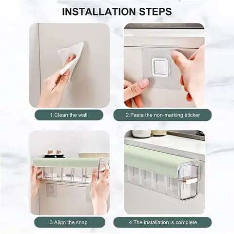 Wall Mounted Sliding Drawer Organizer image 1