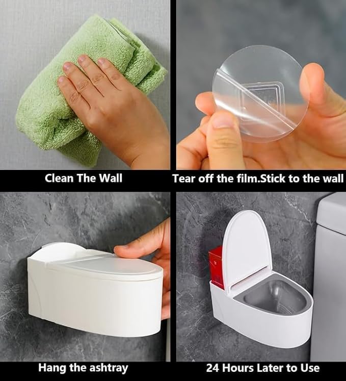 Ashtray for Cigarette – Creative Toilet Shape Design image 2