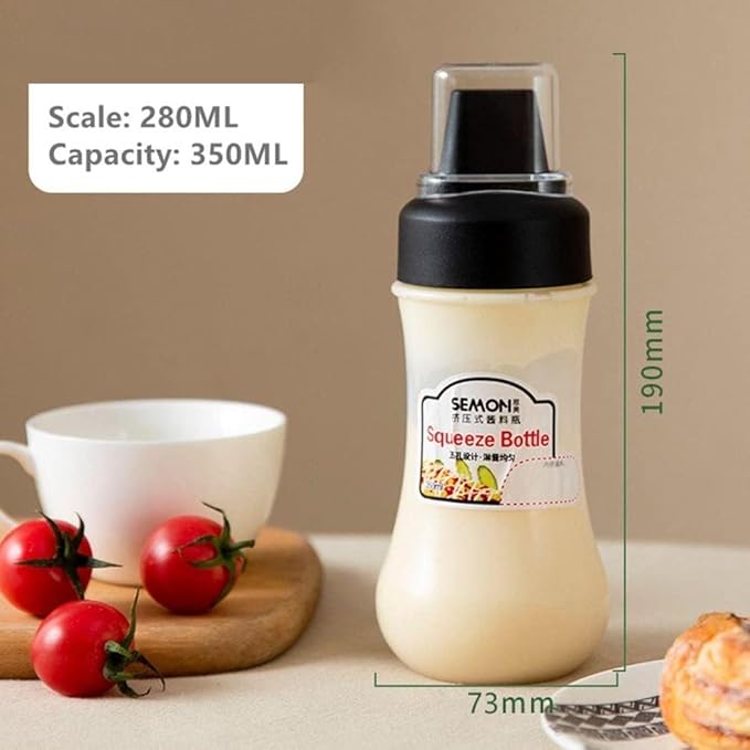Multipurpose Plastic Squeeze Sauce Bottle with Precision Nozzle image 7