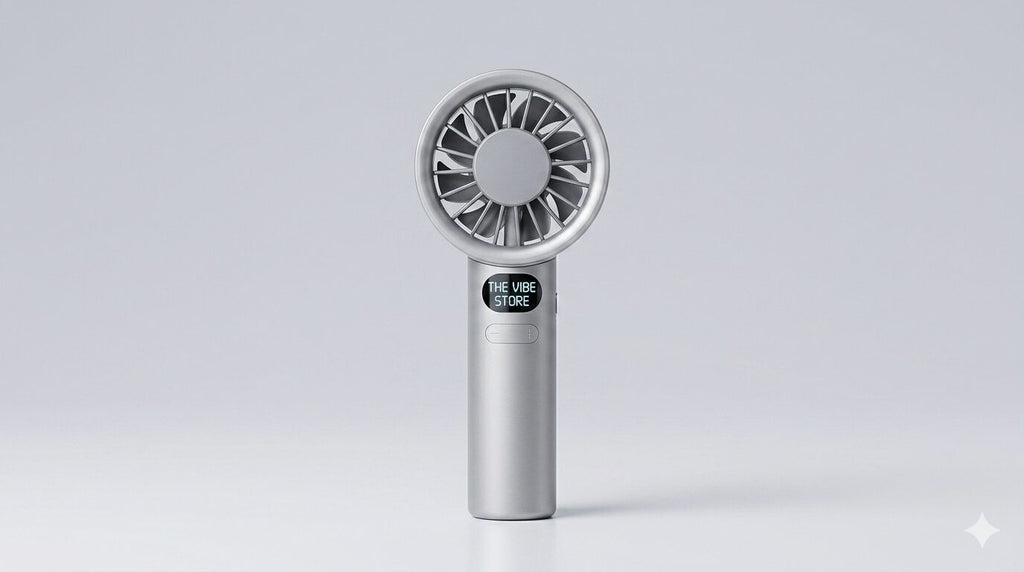 Portable Handheld Adjustable Mini Turbo Fan | Type-C Fast Charging Desk Fan for Travel & Office image 0