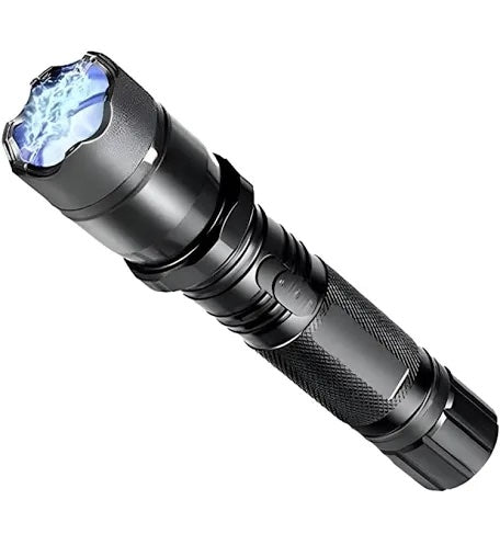 Rechargeable Tactical Stun Torch plus High-Intensity LED Light with Security Holster and Defense Shock Feature image 3