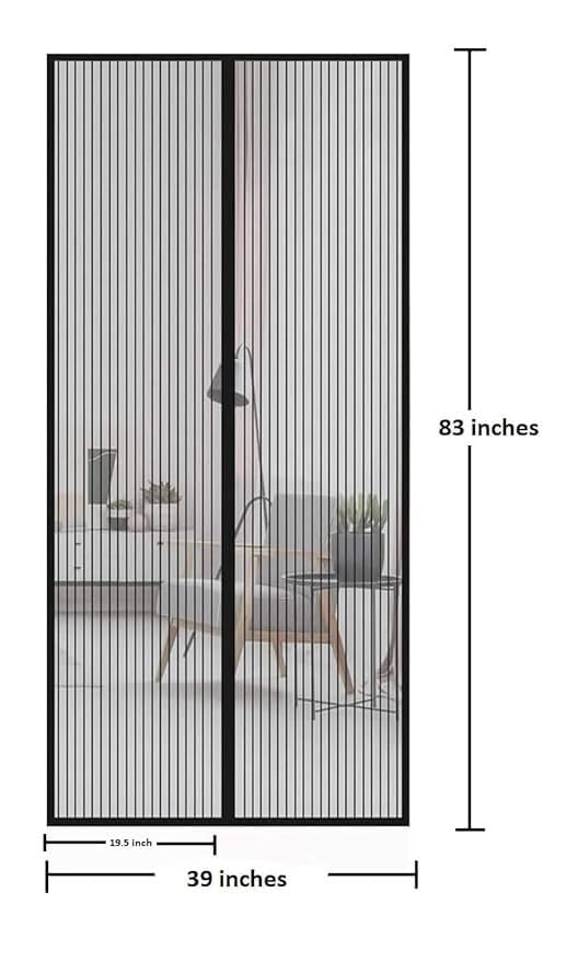 Magnetic Mosquito Net Door image 2