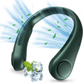 Portable Bladeless Neck Fan - 360° Cooling, USB Rechargeable, Hands-Free Wearable Fan (Multicolour Options) image 0