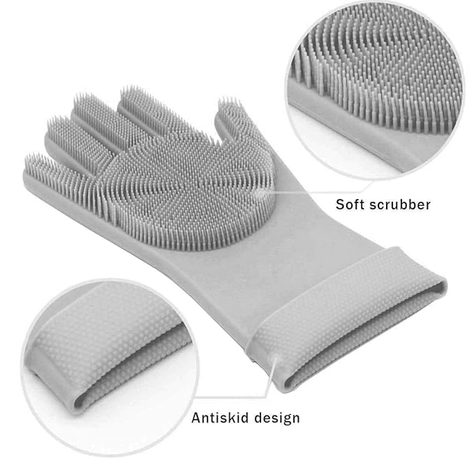 Sink Splash Guard – Waterproof Kitchen Protector with Free Scrubber Gloves image 4