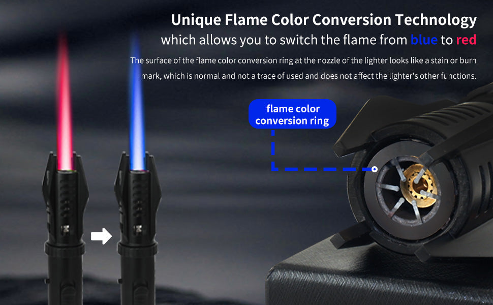Jet Flame Lighters – Windproof Refillable Butane Torch for BBQ & Kitchen image 5