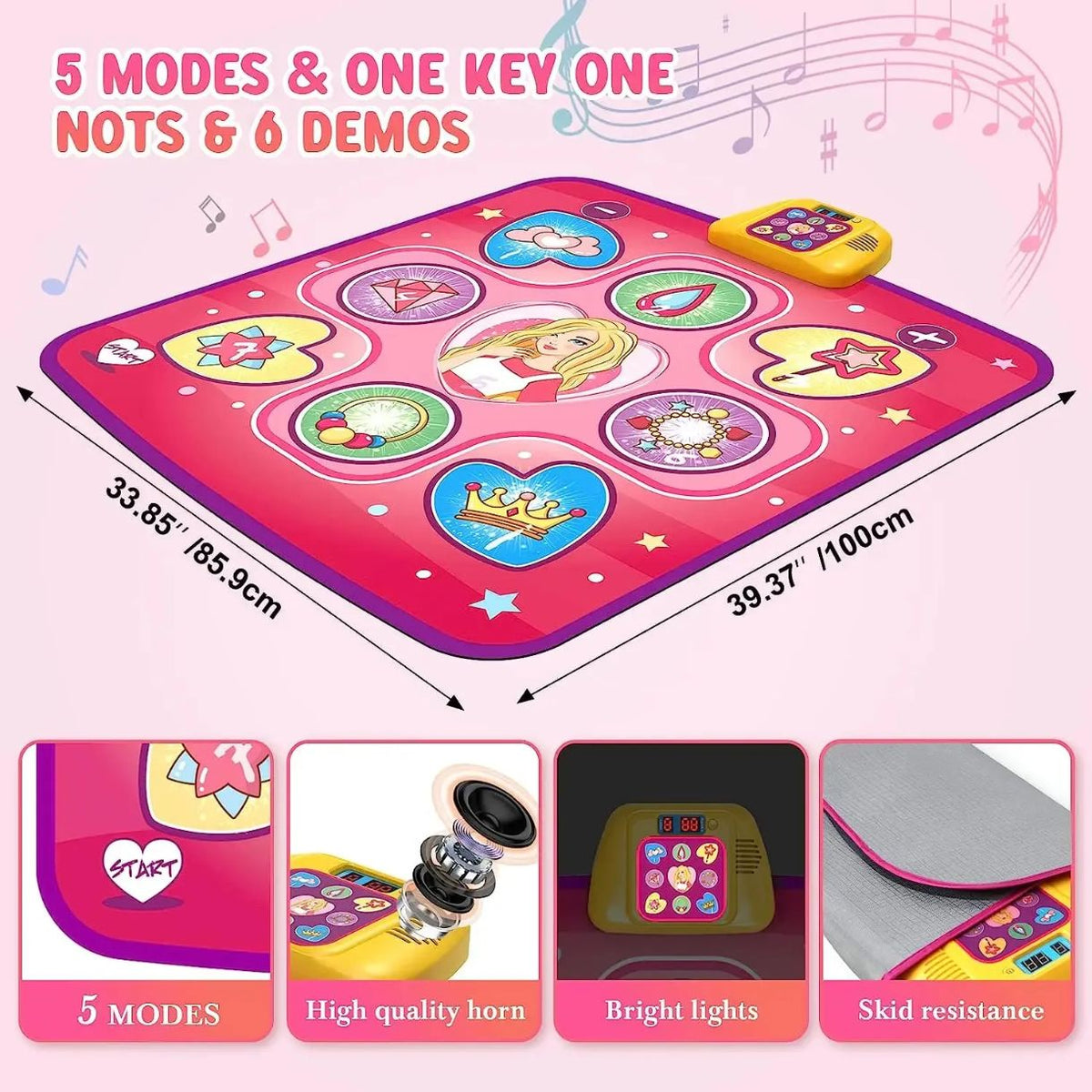 Kids Dance Mat | 3 Challenge Levels image 3