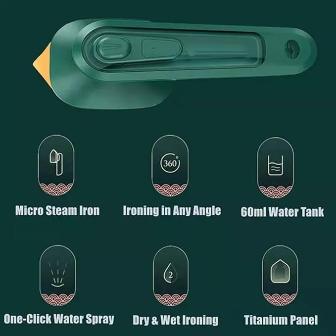 Professional Handheld Mini Steam Iron image 2