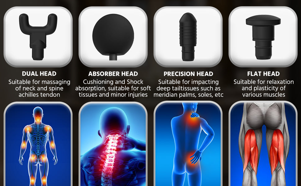 Professional Mini Massager Gun – Portable Deep Tissue Muscle Massager for Athletes & Recovery – Ultra-Quiet & Lightweight Handheld Fascia Gun image 2