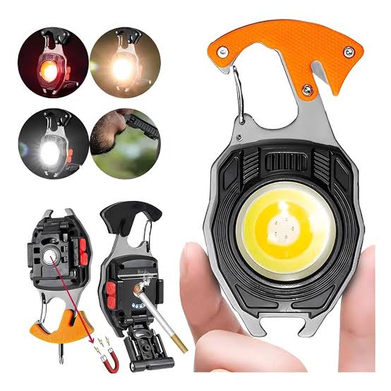 COB Keychain LED Mini Flashlight image 3