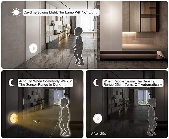 Motion Sensor Night Light for Home (Pack of 2) image 2