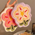 Cute Hanging Flower Design Hand Towels image 0