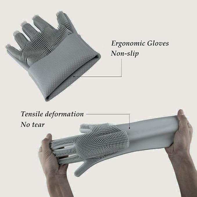 Sink Splash Guard – Waterproof Kitchen Protector with Free Scrubber Gloves image 6