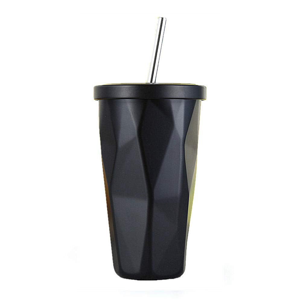 Stainless Steel Tumbler with Straw – Vacuum Insulated Coffee Tumbler 500ml image 6