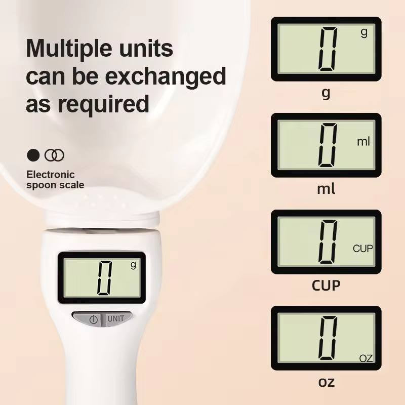 Digital Electronic Measuring Spoon with LCD Screen Display for Accurate Kitchen Measurements image 1