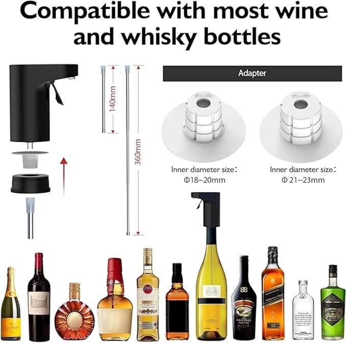 Smart Whiskey & Wine Aerator & Dispenser image 2