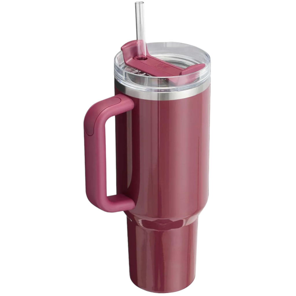 Stanley Flip Straw Tumbler – Stanley ProTour Quencher 40oz Limited Edition Wine image 3
