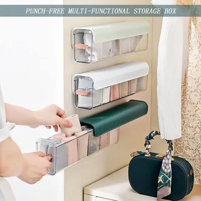 Wall Mounted Sliding Drawer Organizer image 0