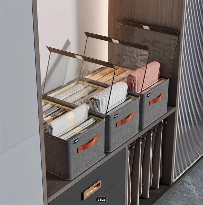 26L Capacity Rectangular Wardrobe Foldable Organizer image 1