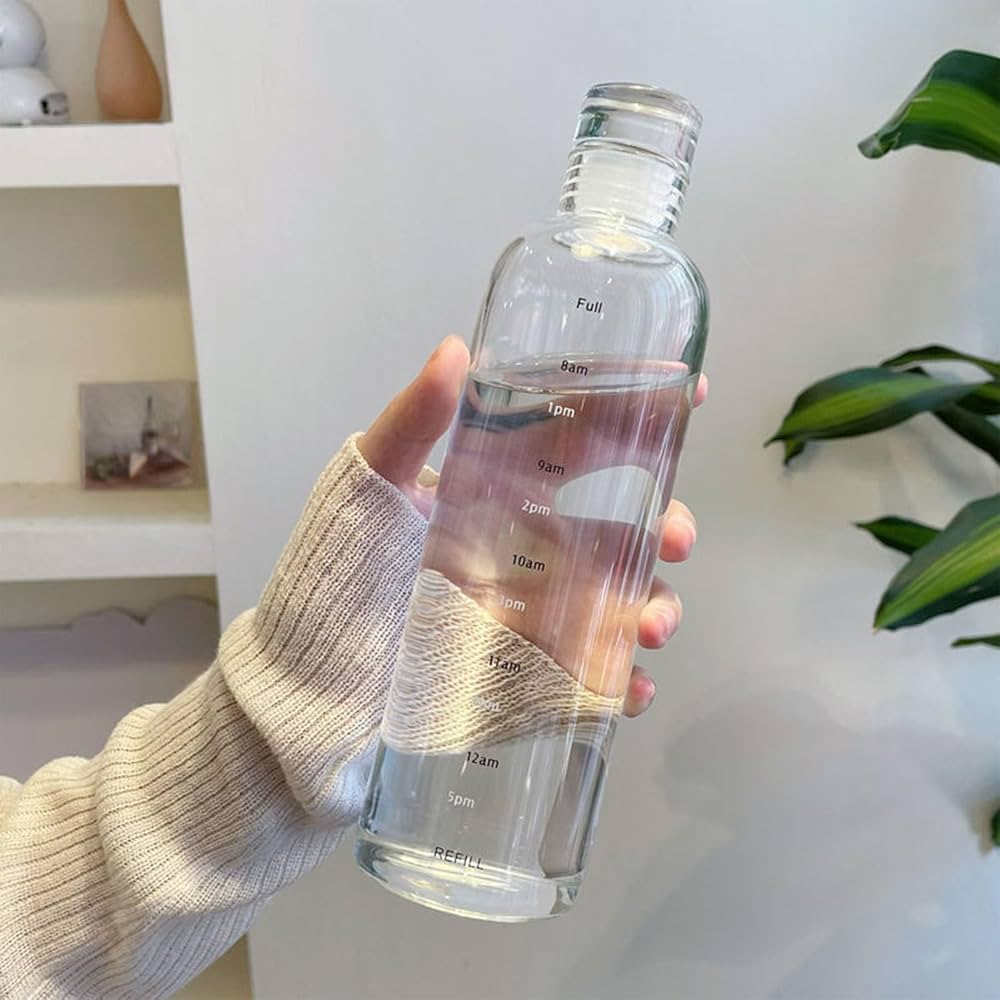 Glass Borosilicate Water Bottle 500ML image 0