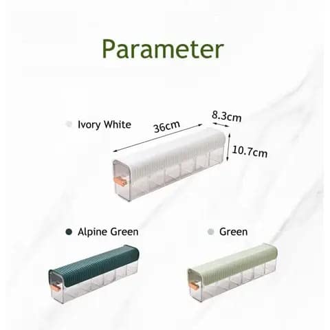 Wall Mounted Sliding Drawer Organizer image 2