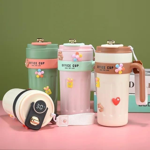 Temperature Display Mug – Smart 650ml Stainless Steel Travel Mug with LED Display image 6