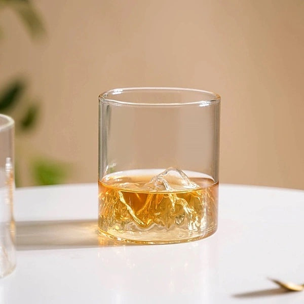 Mountain Whiskey Glass – 3D Mount Everest Whiskey Glass 230ml image 1