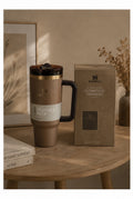 Stanley Quencher Tumbler 40oz – Limited Edition Chocolate Gold image 0