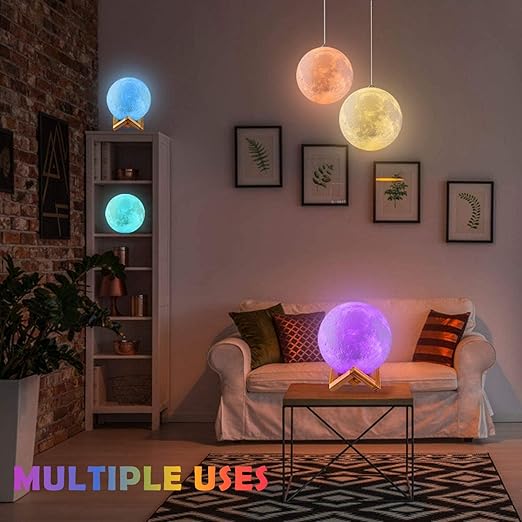 Moon Lamp 3D image 5