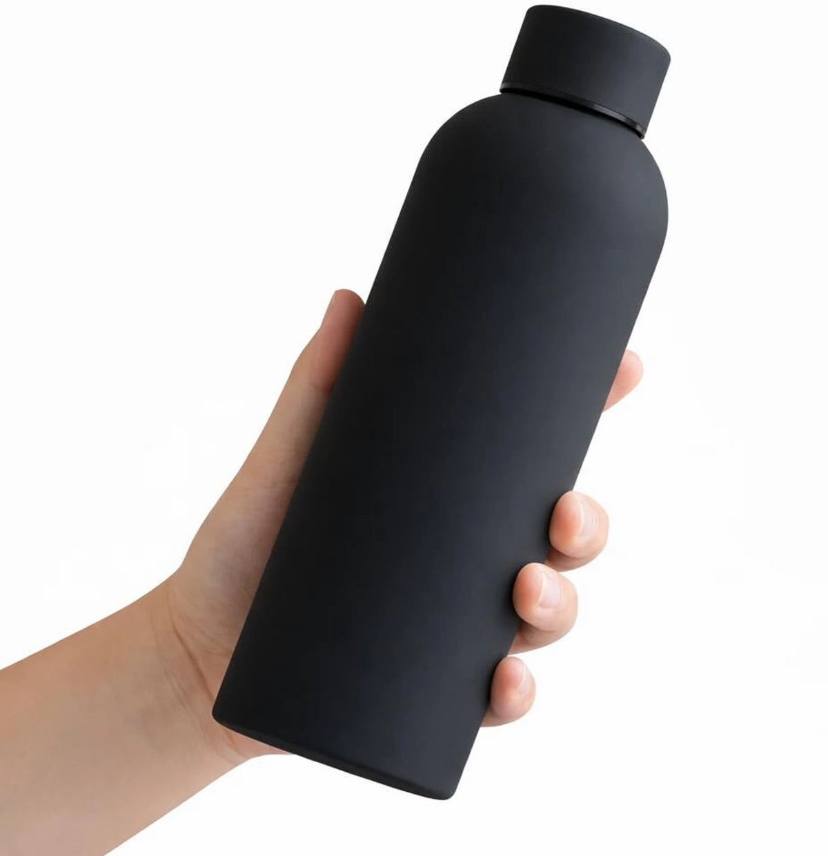 Stainless Steel Water Bottle 500ml – Vacuum Insulated Leakproof Flask image 1