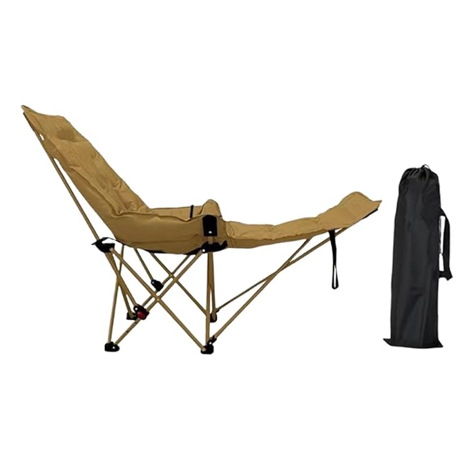 Reclining & Folding Chaise Lounge Chair image 2