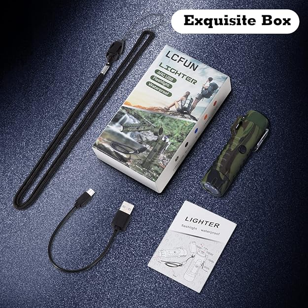 Military ARC Lighter with LED image 2